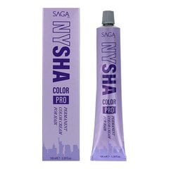 Стойкая краска для волос Shine Inline Saga Nysha Color Pro Nº 7.0, 100 мл цена и информация | Краска для волос | pigu.lt