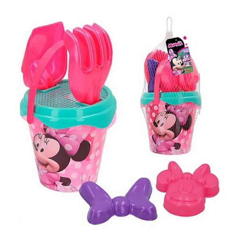 Paplūdimio žaislai Minnie Mouse, 5 dalys цена и информация | Vandens, smėlio ir paplūdimio žaislai | pigu.lt