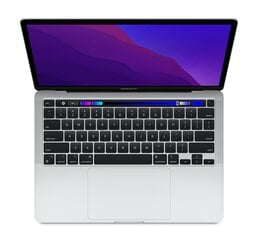 MacBook Pro 2020 Retina 13" 2xUSB-C - Core i5 1.4GHz / 8GB / 256GB SSD Silver (atnaujintas, būklė A) kaina ir informacija | Nešiojami kompiuteriai | pigu.lt