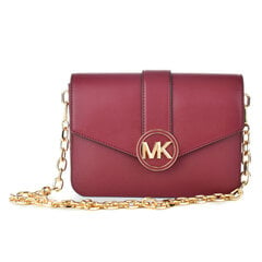 Сумка женская Michael Kors 35S2GNML2L-MULBERRY, тёмно бордовая, 23 x 17 x 6 cм цена и информация | Женская сумка Bugatti | pigu.lt