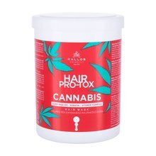 Atkuriamoji plaukų kaukė Kallos Cosmetics Hair Pro-Tox Cannabis  (500 ml) kaina ir informacija | Priemonės plaukų stiprinimui | pigu.lt