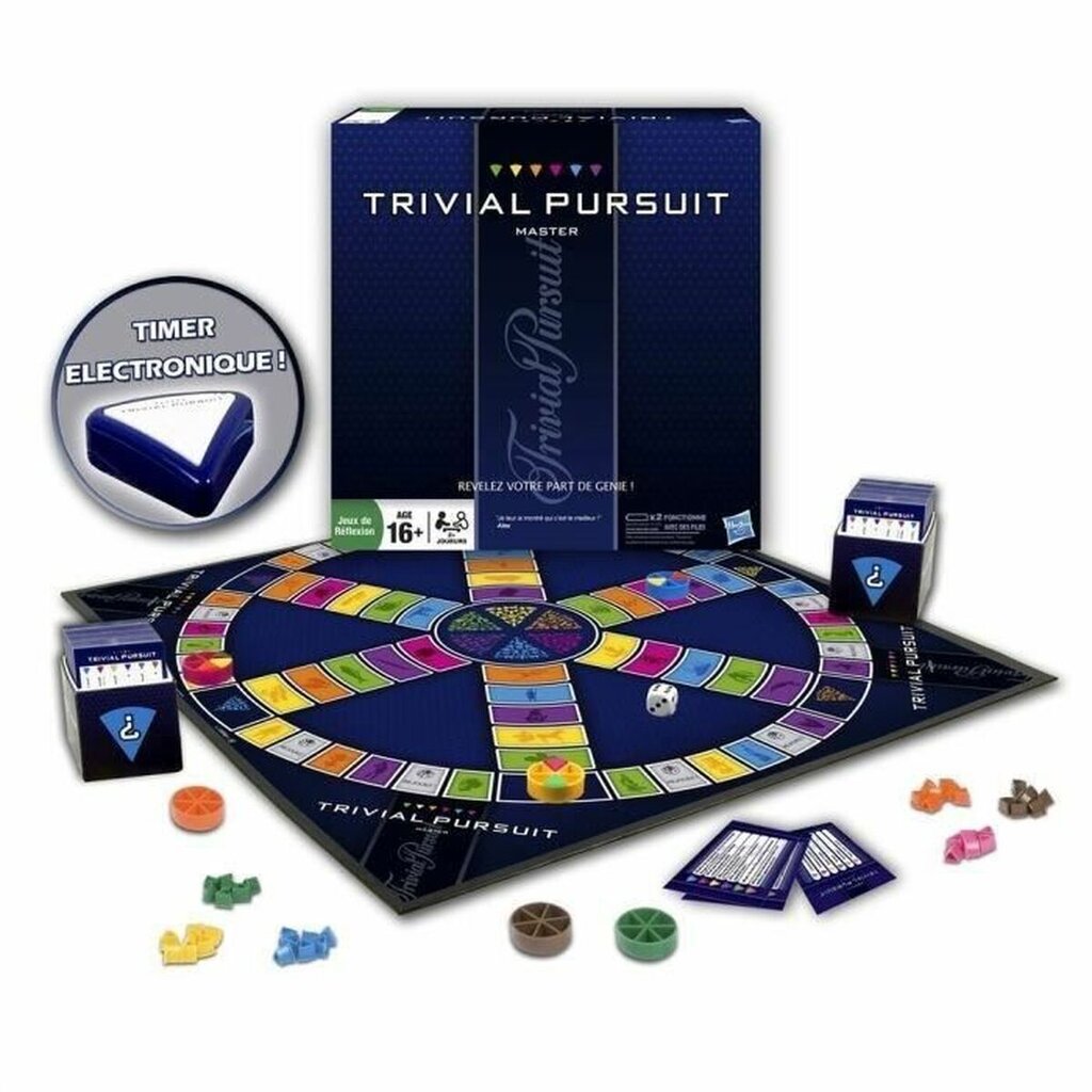 Stalo žaidimas Hasbro Trivial Pursuit Master, FR kaina ir informacija | Stalo žaidimai, galvosūkiai | pigu.lt