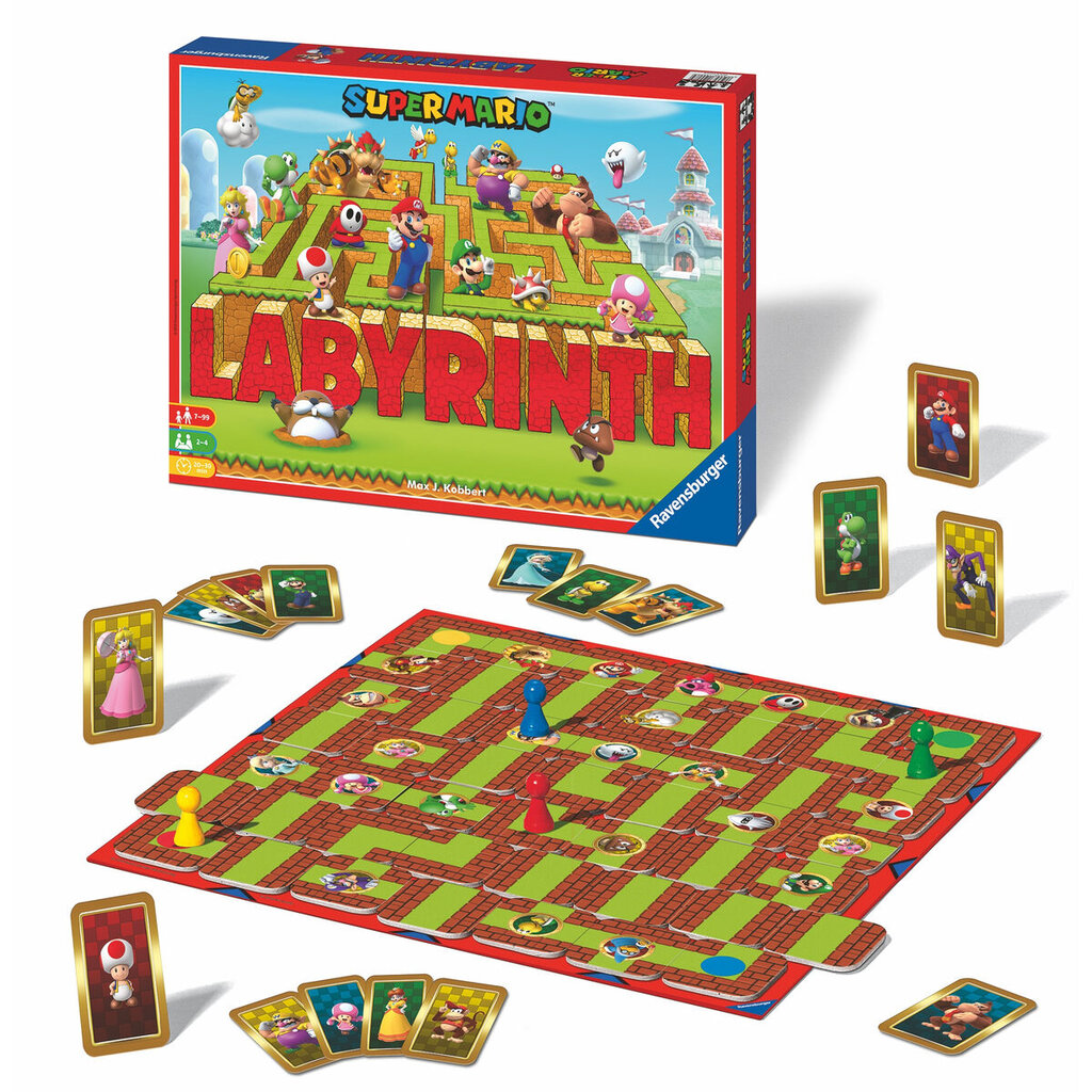 Настольная игра Ravensburger Super Mario ™ Labyrinth цена | pigu.lt