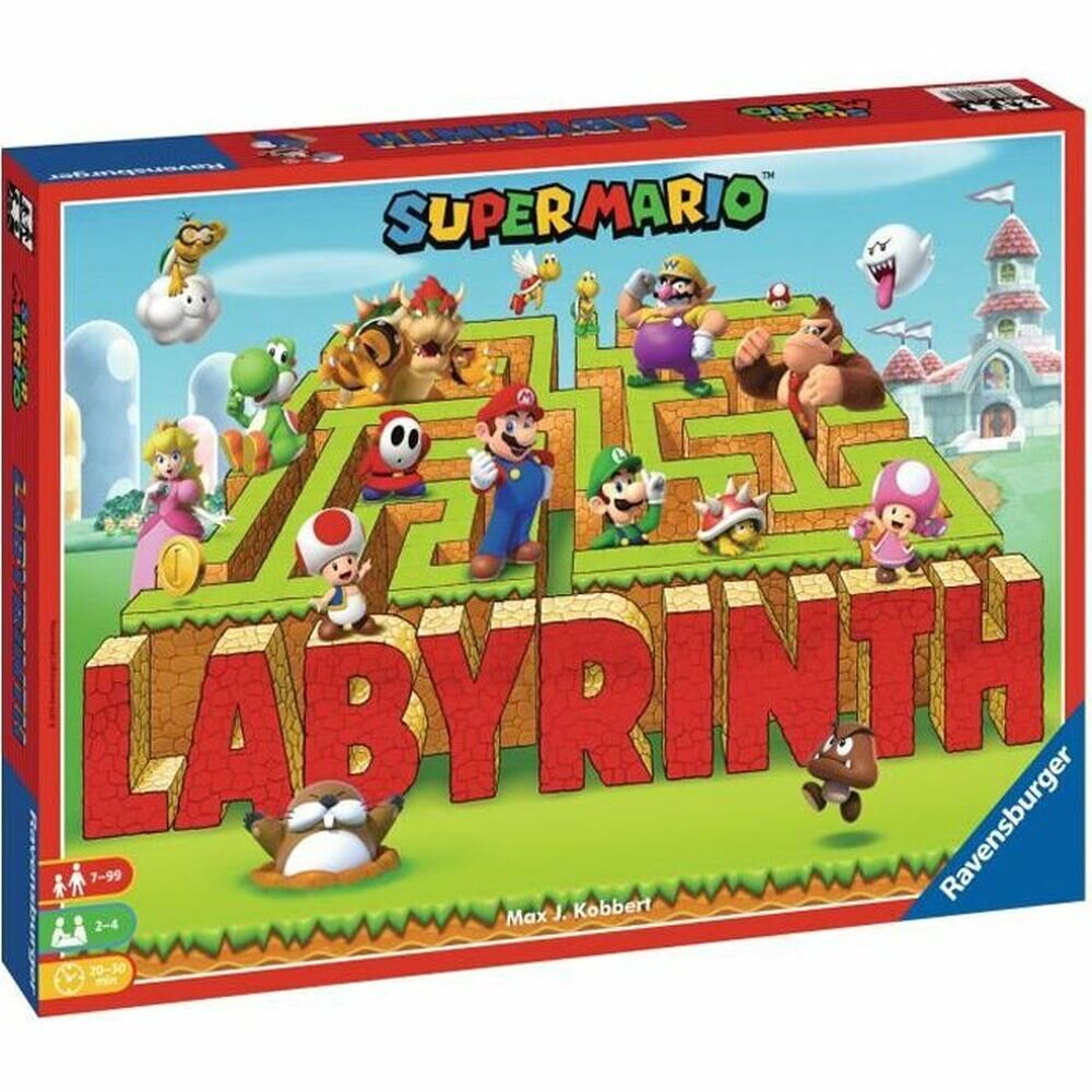 Stalo žaidimas Ravensburger Super Mario Labyrinth kaina ir informacija | Stalo žaidimai, galvosūkiai | pigu.lt
