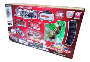 Elektrinis traukinys su pultu ir priedais, 35d kaina ir informacija | Žaislai berniukams | pigu.lt