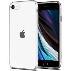Прочный силиконовый чехол Fusion Ultra Back Case 2 мм для Apple iPhone SE 2022, прозрачный цена и информация | Чехлы для телефонов | pigu.lt