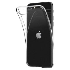 Прочный силиконовый чехол Fusion Ultra Back Case 2 мм для Apple iPhone SE 2022, прозрачный цена и информация | Чехлы для телефонов | pigu.lt