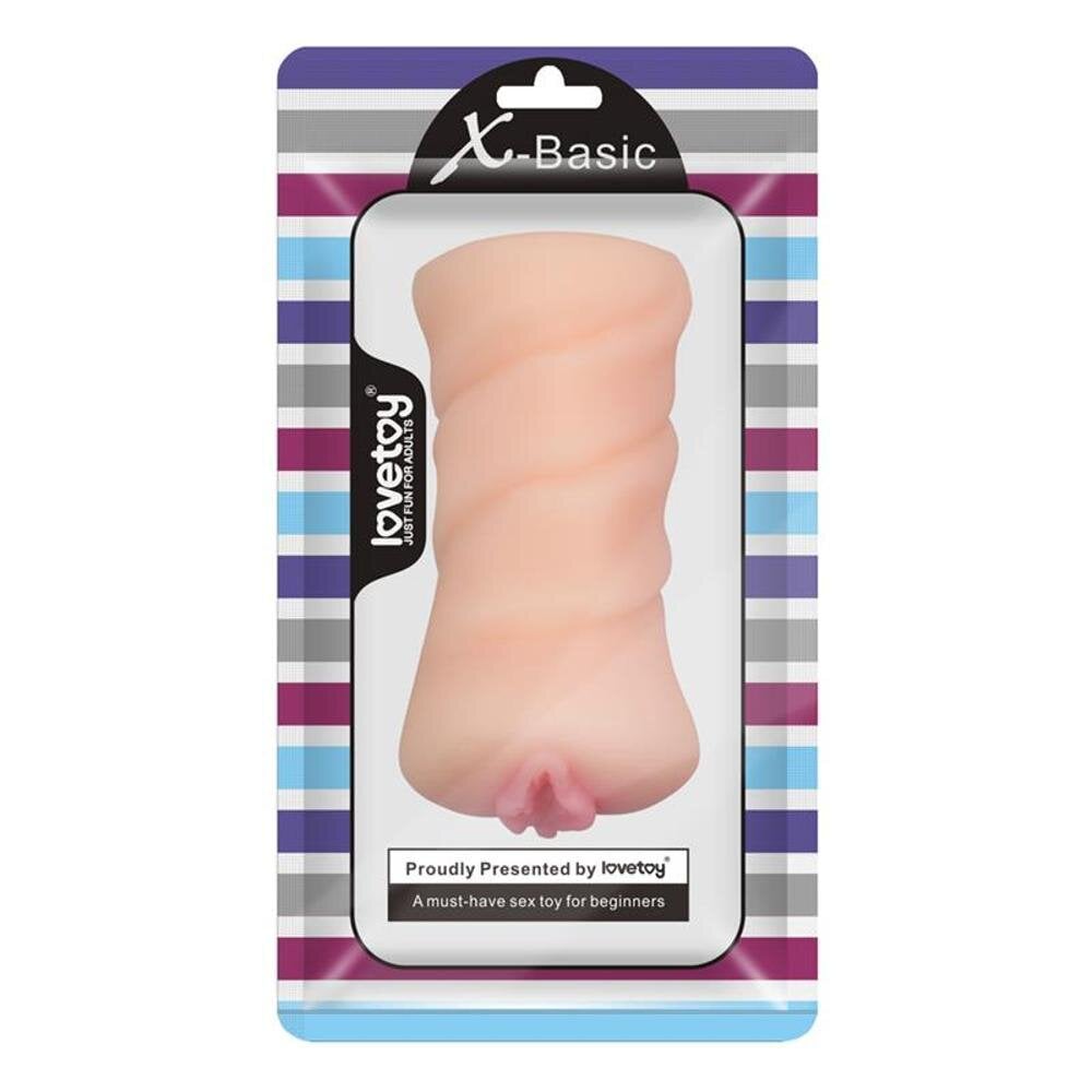 Мужской мастурбатор X-Basic Pocket Pussy Flesh цена | n18.pigu.lt