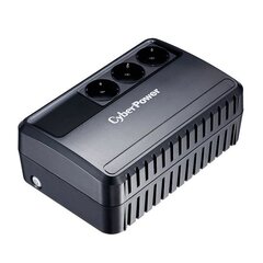 CyberPower BU Line-Interactive 650VA|360W 3xSchuko BU650E цена и информация | Источники бесперебойного питания (UPS) | pigu.lt