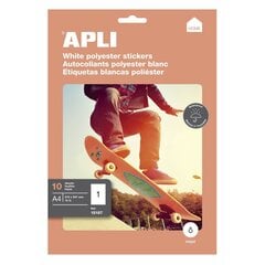 Этикетки для принтера Apli цена и информация | Канцелярские товары | pigu.lt