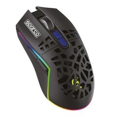 Мышь Sparco SPWMOUSE, черная цена и информация | Мыши | pigu.lt