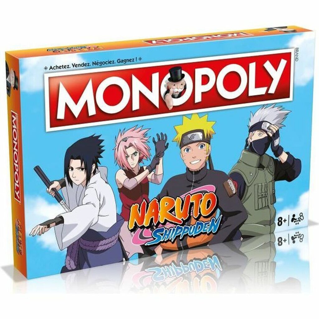 Настольная игра Winning Moves Monopoly Naruto (EN) цена | pigu.lt