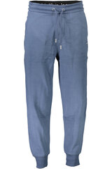 Хлопковый стрейч-джерси Calvin Klein Blue, 545656764 цена и информация | Мужские брюки | pigu.lt