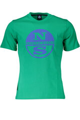 Футболка мужская North Sails, зелёная цена и информация | Мужские футболки | pigu.lt