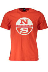 Marškinėliai vyrams North Sails, oranžiniai kaina ir informacija | Vyriški marškinėliai | pigu.lt