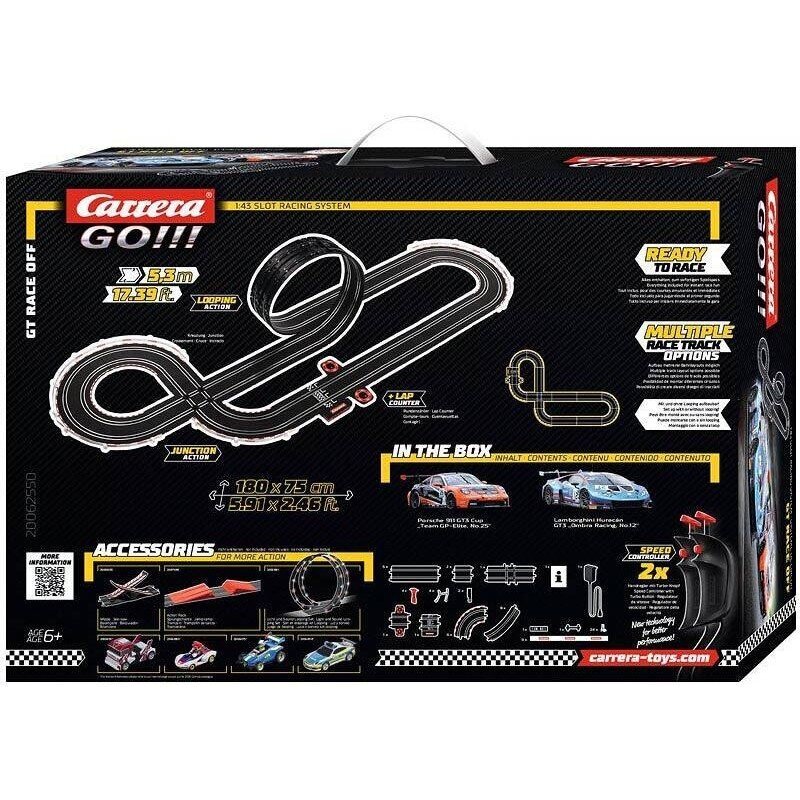 Automobilių lenktynių trasa Carrera GO 20062550, 5,3 m kaina ir informacija | Žaislai berniukams | pigu.lt