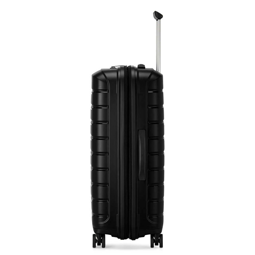 Vidutinis lagaminas Butterfly, 68 cm, juodas kaina ir informacija | Lagaminai, kelioniniai krepšiai | pigu.lt