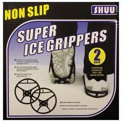 Нескользящие шипы для обуви Shuu Super Ice Grippers цена и информация | Ледоходы, накладки на обувь | pigu.lt