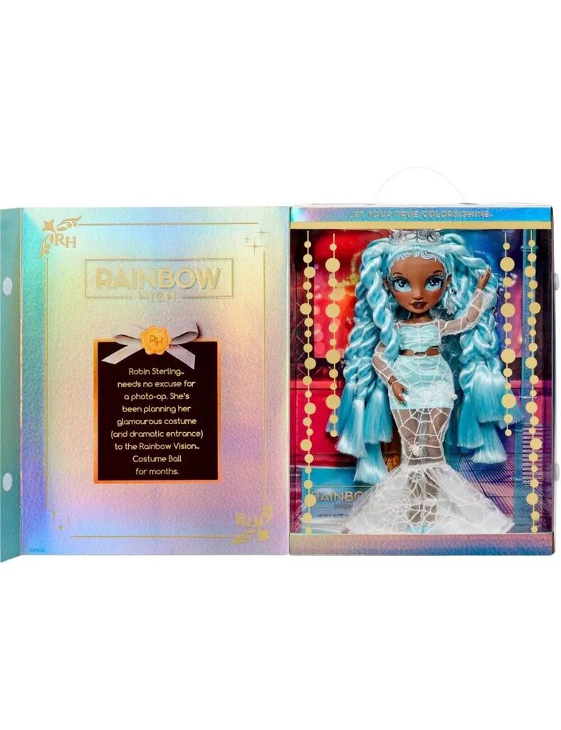 Lėlė Rainbow High Costume Ball Robin Sterling цена и информация | Žaislai mergaitėms | pigu.lt