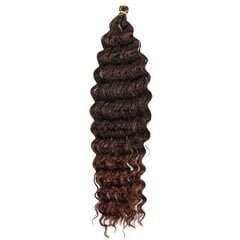 Sintetiniai plaukai Afroloki, ruda, 1 vnt. kaina ir informacija | Plaukų aksesuarai | pigu.lt