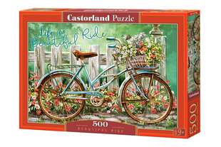 Dėlionė su dviračiu Castorland, 500 d. kaina ir informacija | Dėlionės (puzzle) | pigu.lt