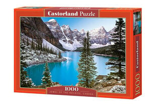 Dėlionė su kalnais Kanadoje Castorland, 1000 d. kaina ir informacija | Dėlionės (puzzle) | pigu.lt