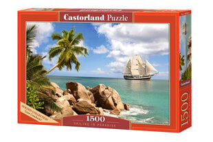 CASTORLAND Puzzle 1500el. Sailing in Paradise - Żeglowanie w raju цена и информация | Пазлы | pigu.lt