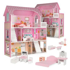 Lėlių namelis Lulilo Trikito, rožinis kaina ir informacija | Žaislai mergaitėms | pigu.lt