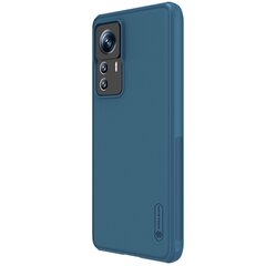 Nillkin Super Frosted Pro, skirtas Xiaomi 12T Pro, mėlynas kaina ir informacija | Telefono dėklai | pigu.lt