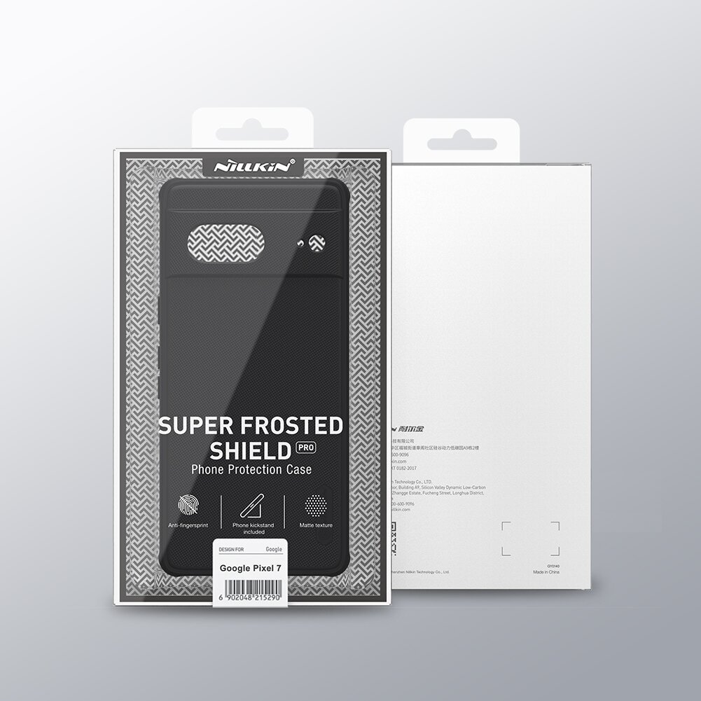 Nillkin Super Frosted Pro Back Cover, skirtas Google Pixel 7, mėlynas kaina ir informacija | Telefono dėklai | pigu.lt