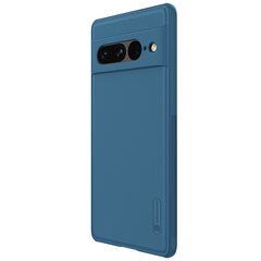 Nillkin Super Frosted Pro, skirtas Google Pixel 7 Pro, mėlynas kaina ir informacija | Telefono dėklai | pigu.lt