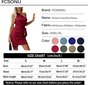 Fcsonu suknelė moterims, raudona kaina ir informacija | Suknelės | pigu.lt