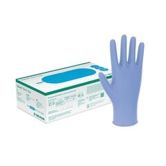 Vasco Nitrile Blue U. Перчатки, PF, размер. М, нестерильный (150 шт.) цена и информация | Первая помощь | pigu.lt