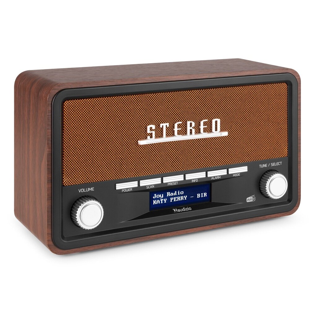 Audizio Foggia Retro DAB Radio Copper kaina ir informacija | Radijo imtuvai ir žadintuvai | pigu.lt