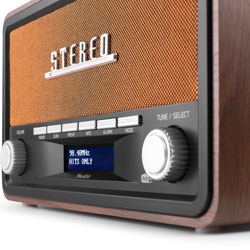 Audizio Foggia Retro DAB Radio Copper kaina ir informacija | Radijo imtuvai ir žadintuvai | pigu.lt