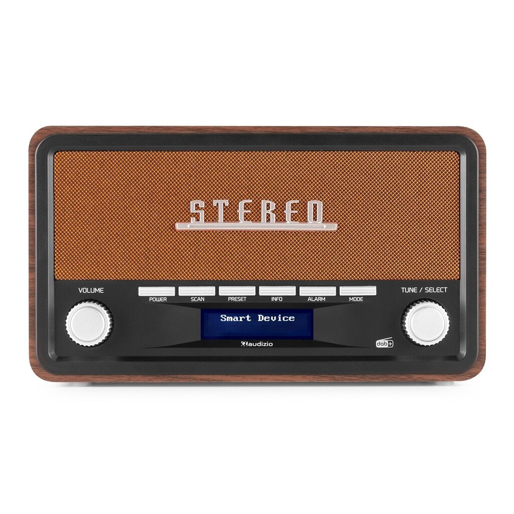 Audizio Foggia Retro DAB Radio Copper kaina ir informacija | Radijo imtuvai ir žadintuvai | pigu.lt