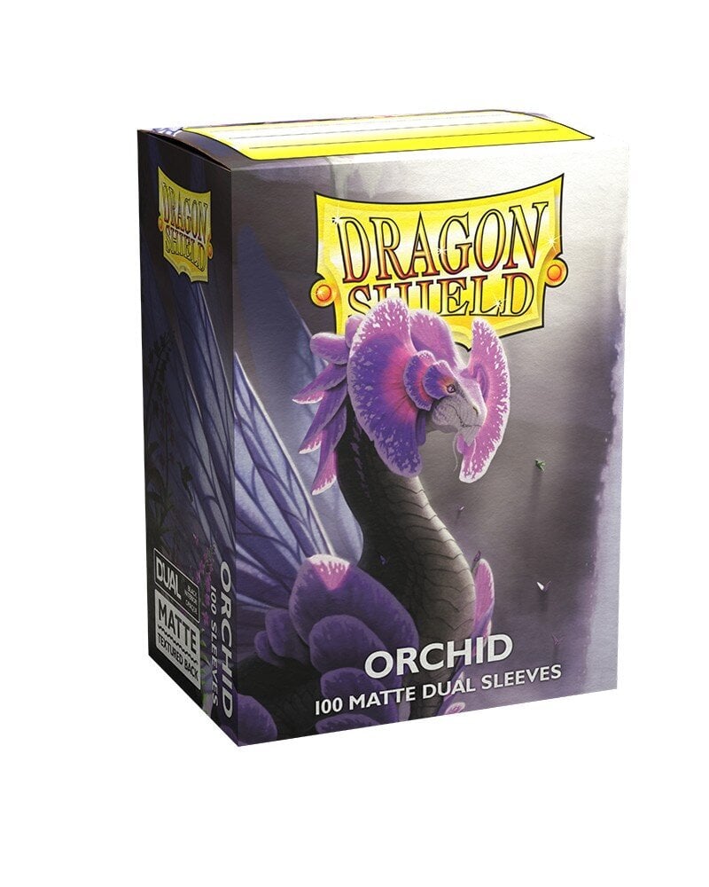 Matinės kortų įmautės Dragon Shield Dual Matte Sleeves Orchid Emme цена и информация | Stalo žaidimai, galvosūkiai | pigu.lt