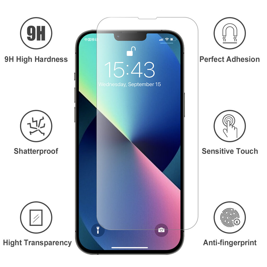 Dazzle Color Screen Protector, 3 vnt. kaina ir informacija | Apsauginės plėvelės telefonams | pigu.lt