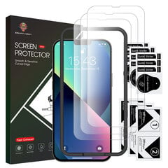 Защитное стекло для Apple iPhone 14 Pro Max, 3 pcs цена и информация | Google Pixel 3a - 3mk FlexibleGlass Lite™ защитная пленка для экрана | pigu.lt