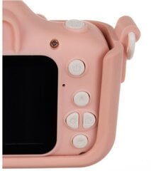 Детский фотоаппарат с картой 16 Гб, розовый цена и информация | Игрушки для девочек | pigu.lt