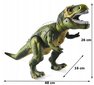 Judantis ir šviečiantis žaislinis dinozauras T-Rex цена и информация | Lavinamieji žaislai | pigu.lt