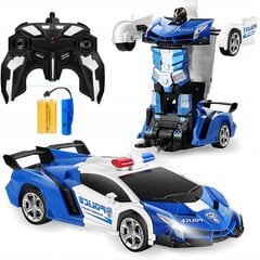 Automobilis-robotas su pulteliu Policija kaina ir informacija | Lavinamieji žaislai | pigu.lt