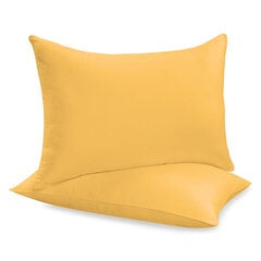 Наволочка для декоративной подушки Koodi Pale Marigold, 60x60, 1 часть цена и информация | Комплекты постельного белья | pigu.lt