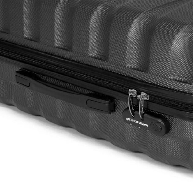 Mažas lagaminas David Jones, pilkas цена и информация | Lagaminai, kelioniniai krepšiai | pigu.lt