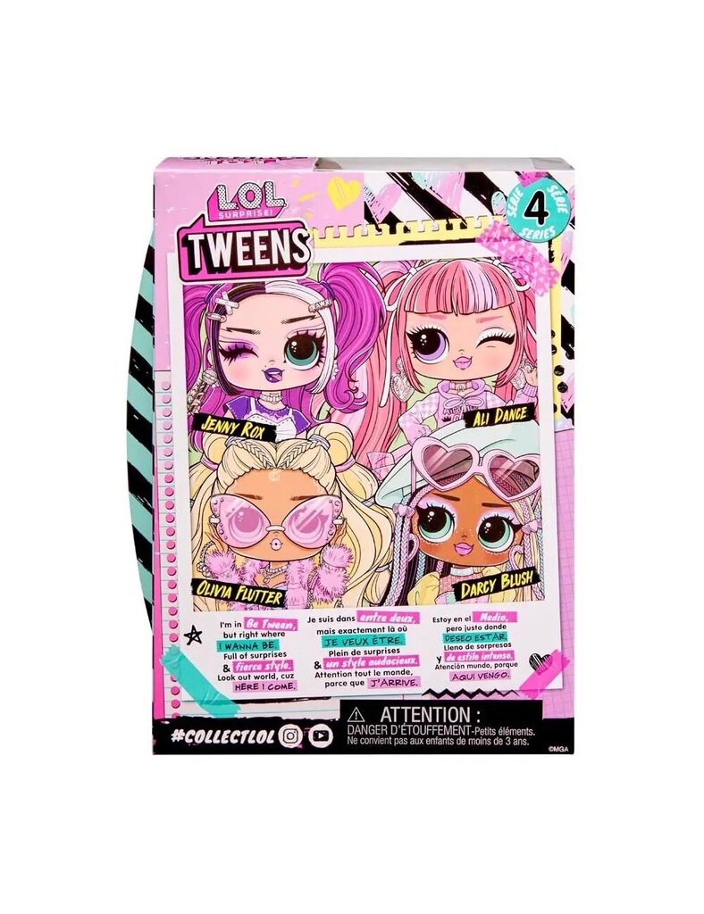 Lėlė LOL SurpriseE! Tweens Doll Darcy Blush kaina ir informacija | Žaislai mergaitėms | pigu.lt