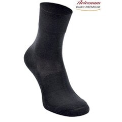 Мужские носки для пациентов с сахарным диабетом Avicenum DiaFit Classic, черные, 41-44, 44-47 цена и информация | Ортезы и бандажи | pigu.lt