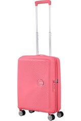 Чемодан для ручной клади American Tourister Soundbox Spinner Sun Kissed Coral  55 см цена и информация | American Tourister Товары для школы | pigu.lt