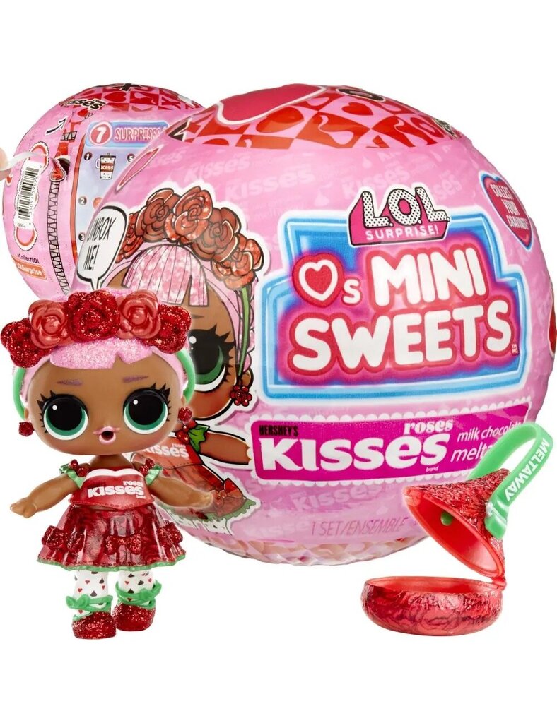 Кукла Lol Surprise! Valentines Day Special! Lol Mini Sweets Hersheys Kisses  цена | pigu.lt