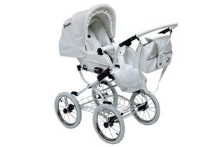 Universalus vežimėlis Isabell Baby Fashion 2in1, white kaina ir informacija | Vežimėliai | pigu.lt