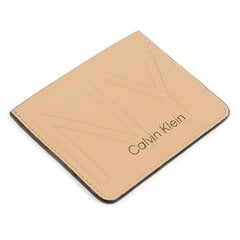 Кошелек для кредитных карт из экокожи Calvin Klein Sand 545000278 цена и информация | Женские кошельки, держатели для карточек | pigu.lt